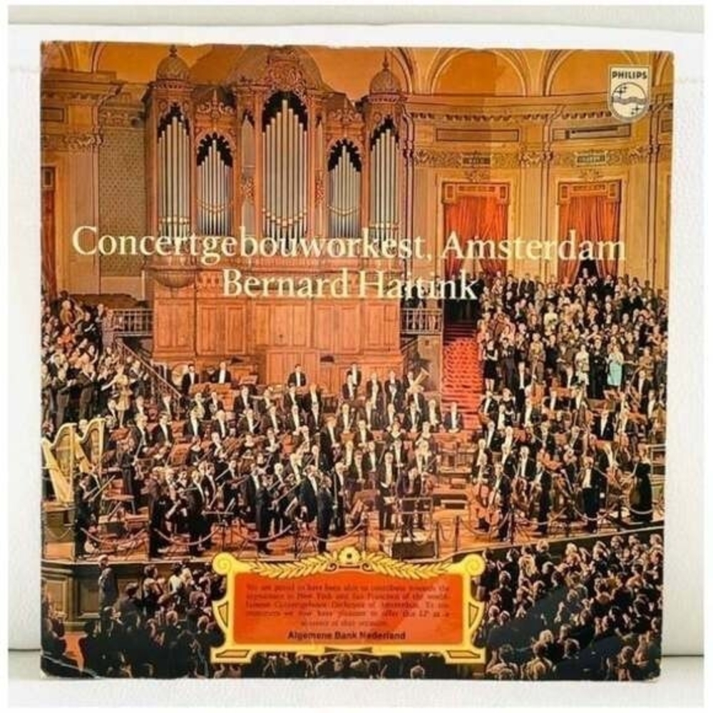 LP Bernard Haitink - With The Compliments Of The VVV Amsterdam Tourist Office